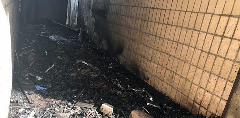 Спасатели г. Каменское ликвидировали пожар на левобережье Днепродзержинск