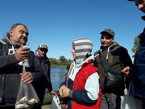 «День ухи» порадовал любителей рыбной ловли г. Каменское Днепродзержинск