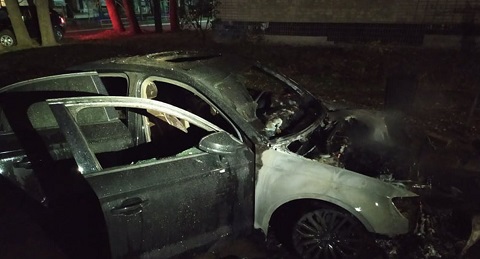 В Каменском районе ликвидировали возгорание автомобиля Днепродзержинск