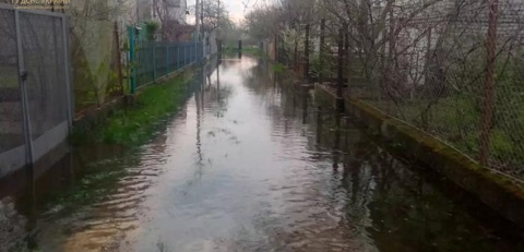 Спасатели Каменского рассказали о ходе ликвидации частичного подтопления дачных участков Днепродзержинск