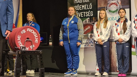 Серебро чемпионата Европы по пауэрлифтингу завоевала спортсменка из Каменского Днепродзержинск