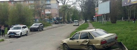 В г. Каменское по проспекту Аношкина произошло ДТП Днепродзержинск