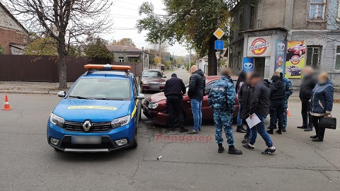 В Каменском произошло ДТП без пострадавших Днепродзержинск