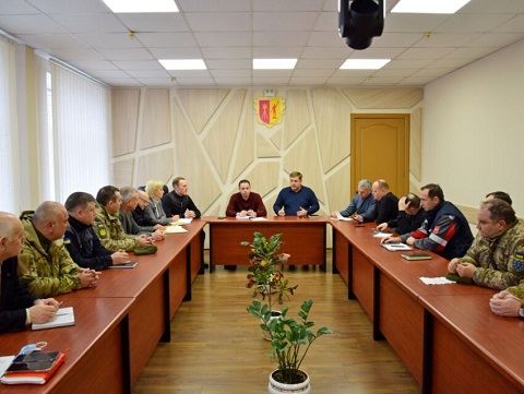В Каменском провели заседание оперативного штаба Днепродзержинск