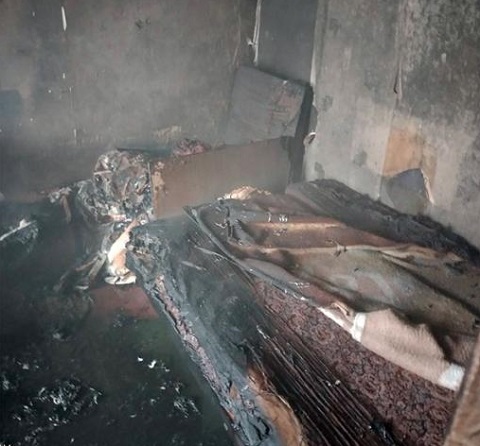В Каменском на пожаре пострадала женщина Днепродзержинск