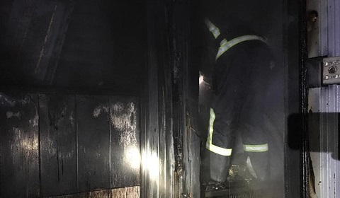 В Каменском спасатели ликвидировали пожар в бане Днепродзержинск