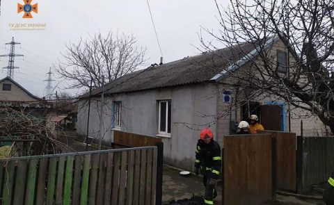 В Каменском на пожаре пострадали люди Днепродзержинск