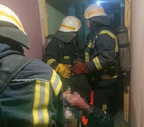 В Каменском на пожаре пострадал человек Днепродзержинск