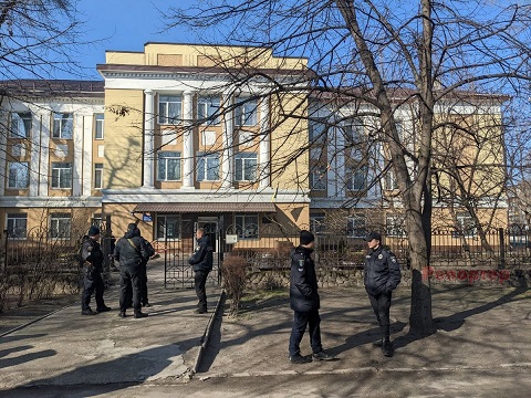 В Каменском эвакуировали школу № 5 Днепродзержинск