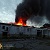 В Каменском горело заброшенное здание