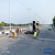 В Каменском приступили к замене деформационного шва на мостовом переходе через Днепр