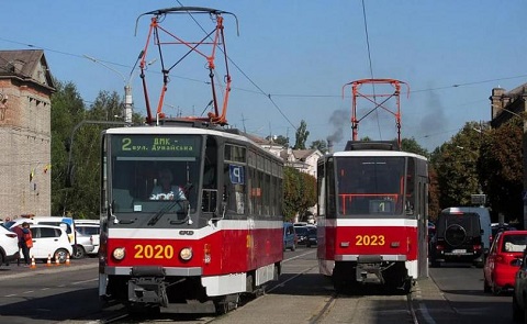 В Каменском на линии трамвая № 1 проведут плановые работы Днепродзержинск