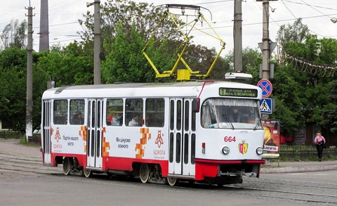 В Каменском трамвай № 1 приостановит работу в четверг Днепродзержинск