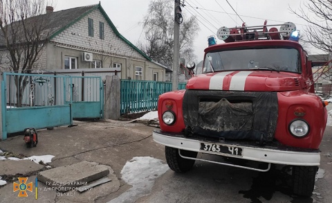 В Каменском районе ликвидировали возгорание в хозяйственной постройке Днепродзержинск