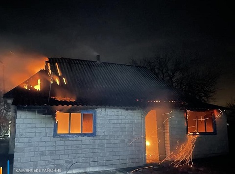 Спасатели Каменского в субботу дважды ликвидировали пожары Днепродзержинск