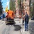 Для ямочного ремонта дорог в Каменском используют универсальную технологию