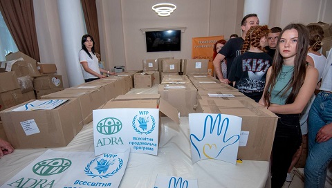 Сегодня в г. Каменское начнётся выдача гуманитарной помощи переселенцам и многодетным семьям Днепродзержинск